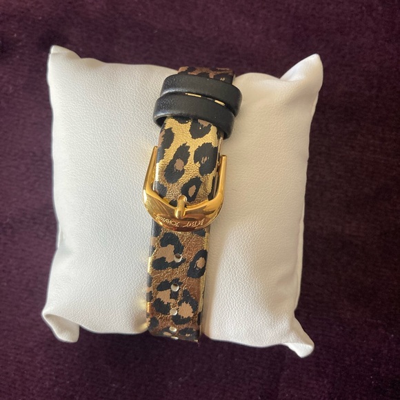 Betsey Johnson Leopard Cat Watch - Picture 2 of 5
